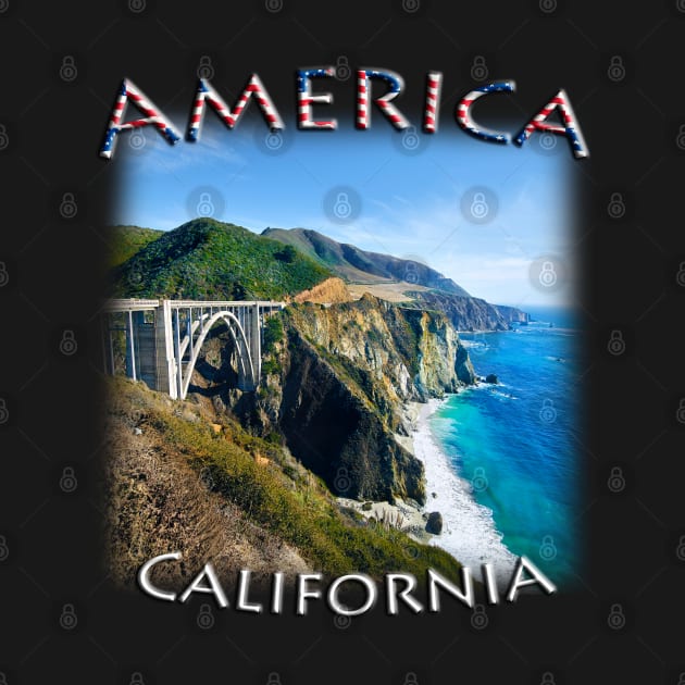 America - California - Pfeiffer Big Sur by TouristMerch