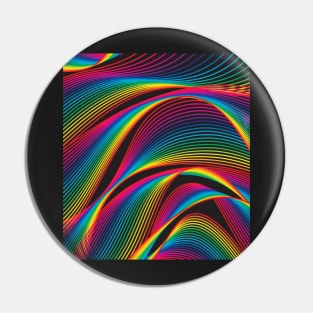 Multicolor Lines Pin