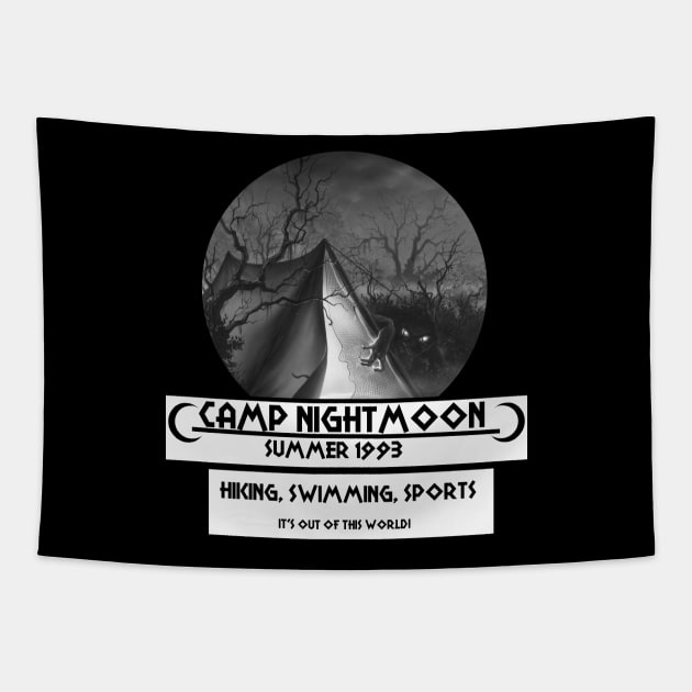 Goosebumps Camp Nightmare Shirt Tapestry by Slippery_Syzoth