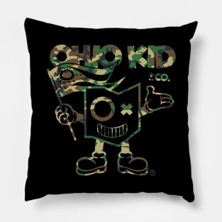 Ohio Kid and Co. Camo Pillow