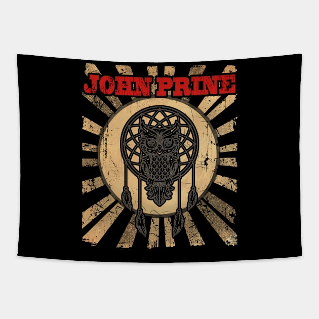 John Prine Tapestry by Royasaquotshop