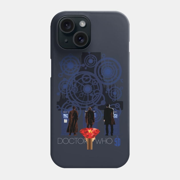 Doctor Who 50th Anniversary Phone Case by kira