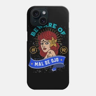 Mal De Ojo Tattoo Sailer Girl Phone Case