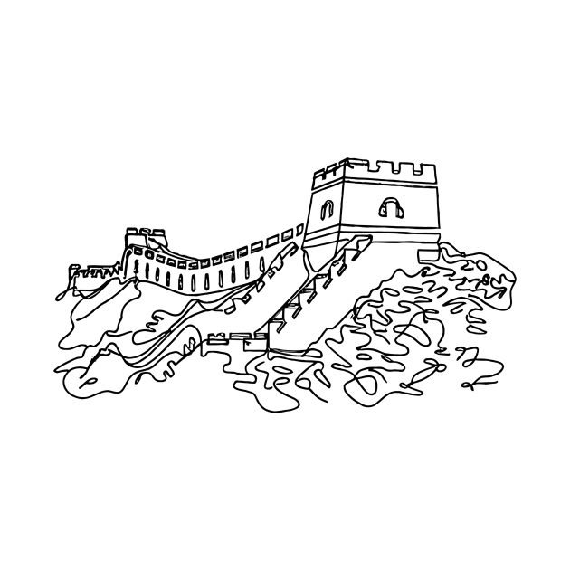 China Great Wall by Angiemerry