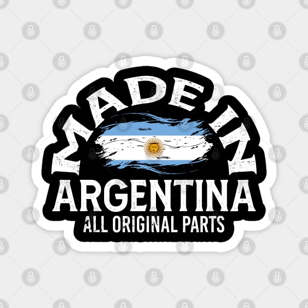 Born in Argentina Magnet by JayD World