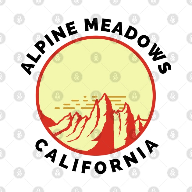 Alpine Meadows Ski Snowboard Mountain California Yosemite - Travel by Famgift