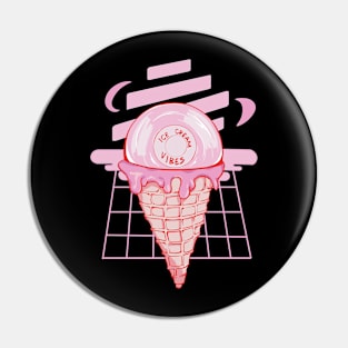 Ice Cream Vibe Vinyl Pin