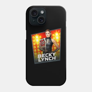 Becky Lynch/////Card Game Concept Design Phone Case