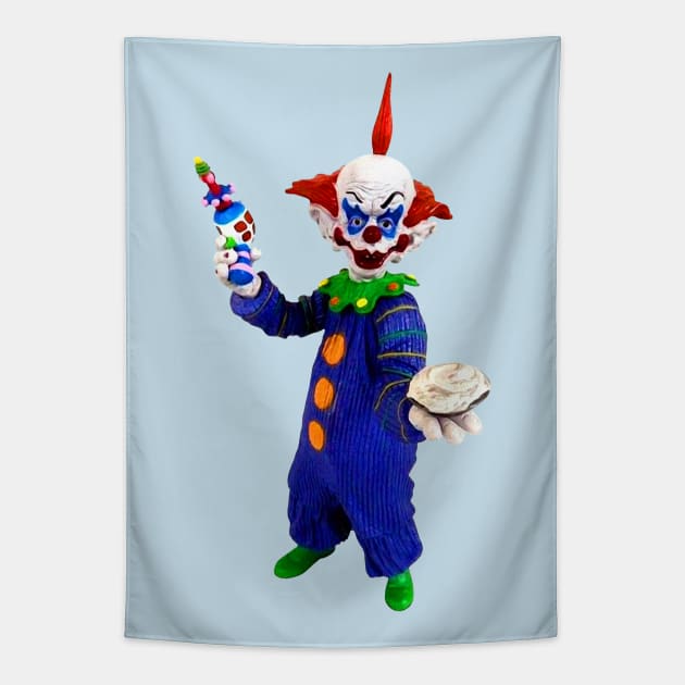 Killer Klown Tiny Tapestry by BigOrangeShirtShop