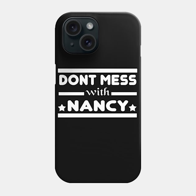 nancy pelosi Phone Case by awesomeshirts