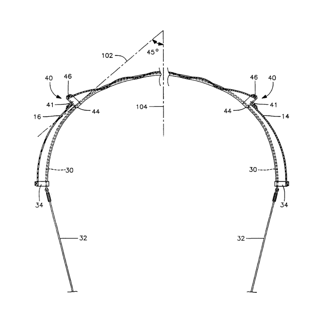 Parachute Vintage Patent Hand Drawing by TheYoungDesigns