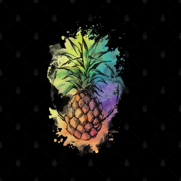 Pineapple Rainbow Connection by FilsonDesigns