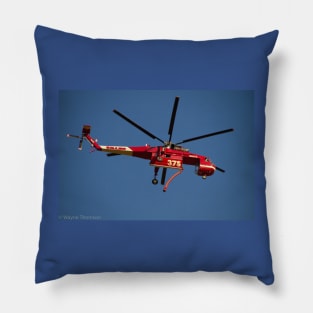 Cal Fire Helicopter Pillow