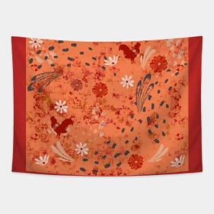 Spicy Hot Country Rooster Tapestry