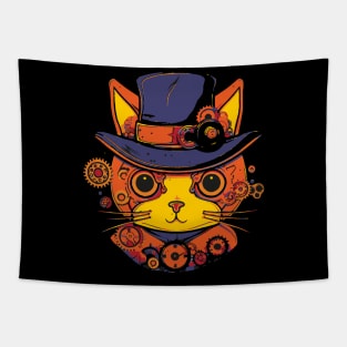 Mechanical cat Tapestry