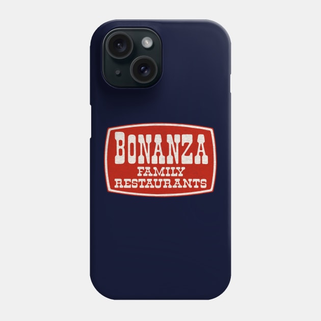 Bonanza Family Restaurants Phone Case by Turboglyde