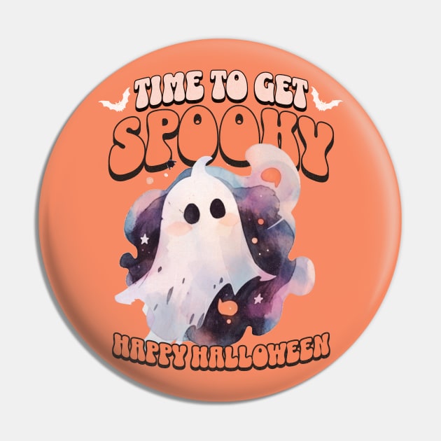 Time to get Spooky - Halloween sheet ghost Pin by Sara-Design2