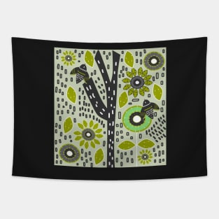 Bird wonderland Tapestry