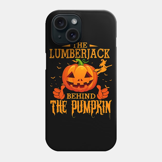 Mens The CHEF Behind The Pumpkin T shirt Funny Halloween T Shirt_LUMBERJACK Phone Case by Sinclairmccallsavd