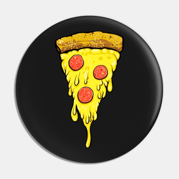 Pizza slice Pin by Saraknid