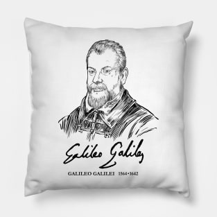 Galileo Galilei- Italian astronomer Pillow