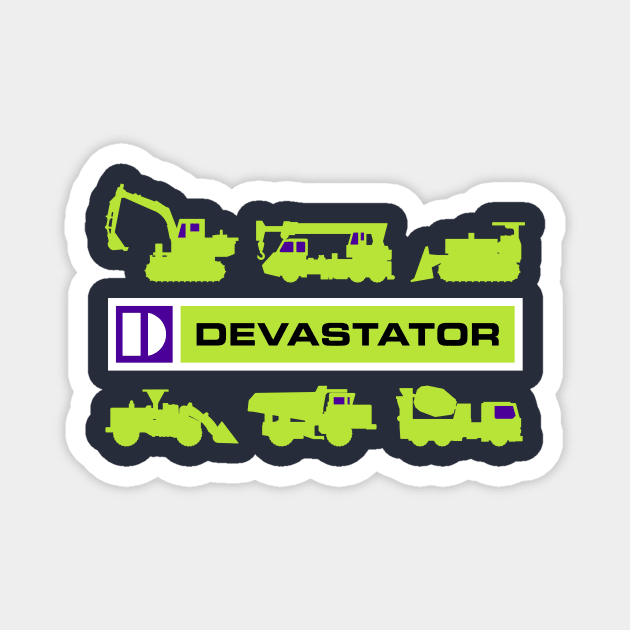 Devastator Magnet by lonepigeon