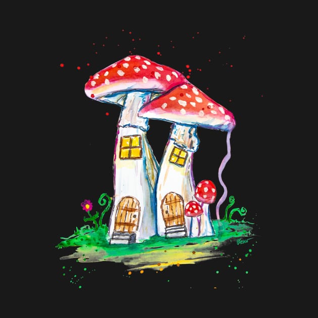 Mushroom House by beaugeste2280@yahoo.com