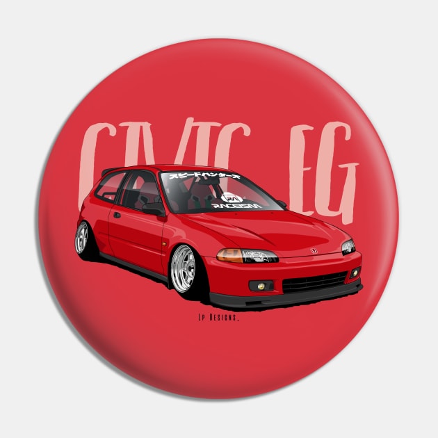 Civic Eg Pin by LpDesigns_