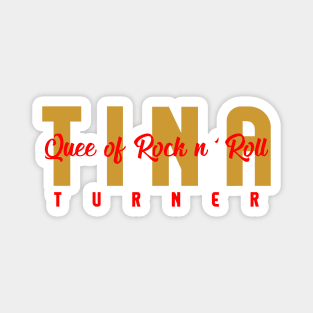 Tina Turner Singer Magnet
