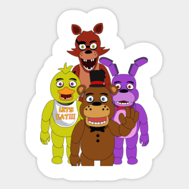Five Nights At Freddy S Freddy Fazbear Foxy The Pirate Fox Chica Amp Bonnie Fnaf T Shirt
