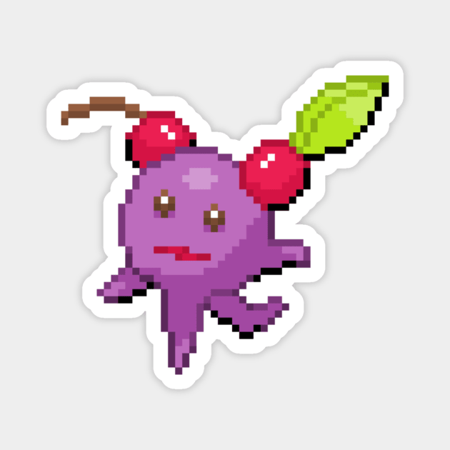 Purcherry Fakemon Magnet by Inusual Subs