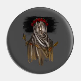 The Veiled Lady Pin