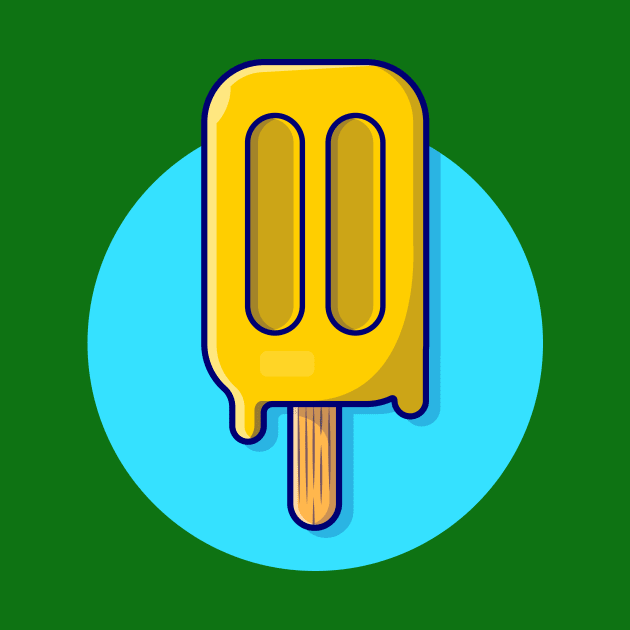 Popsicle Cartoon Vector Icon Illustration (6) by Catalyst Labs