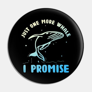 Whale watching whale Pin