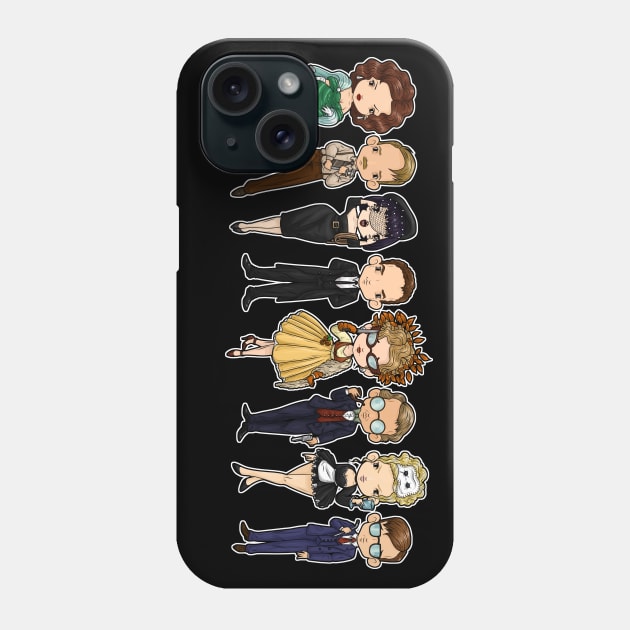 WHO-DUN-IT Phone Case by SpacebatDesigns 