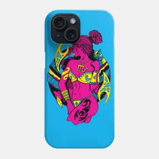 CMYK Scorpio Beauty Phone Case