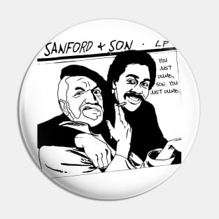 Sanford and Son Goo Parody Pin