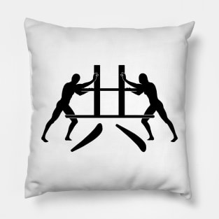 Silhouette with Calligraphy – GONG Common Pillow