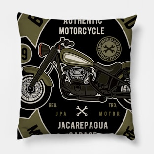 Biult for Speed: Motorcycle Adventure Pillow