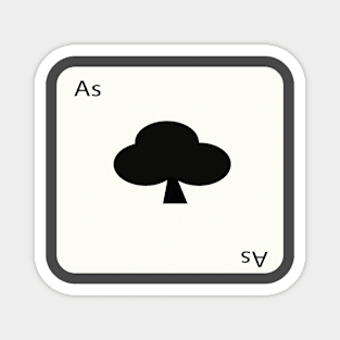 Vector illustration of a card Magnet