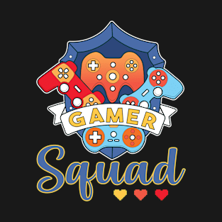 Gamer Squad Funny Gamer Video Gaming Matching Family T-Shirt