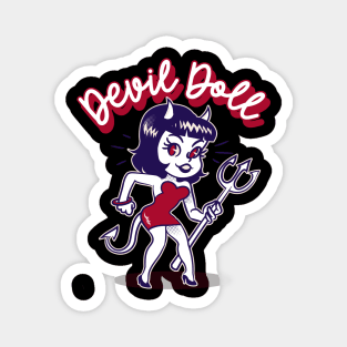 Devil Doll Magnet