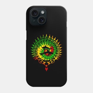 Oceanic Whitetip Shark Kanaka Maoli Tie Dye Phone Case