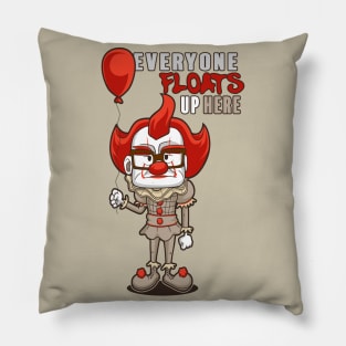 Floats UP here Pillow