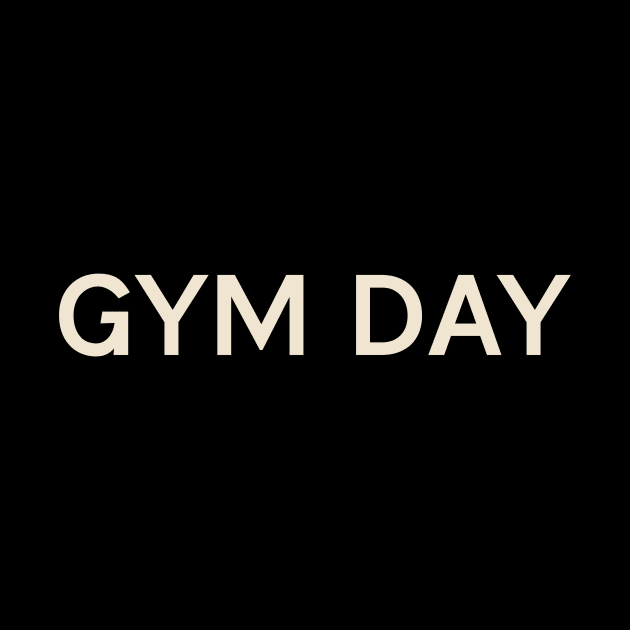 Gym Day On This Day Perfect Day by TV Dinners