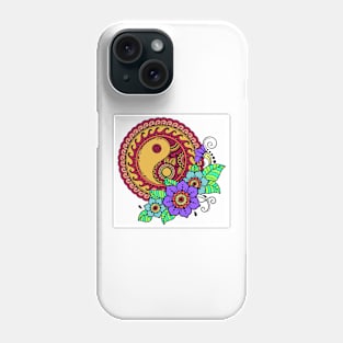 Yin Yang Mandala Phone Case