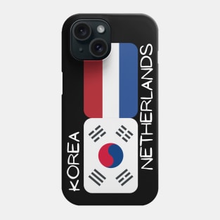 Korean Dutch - Korea, Netherlands Phone Case