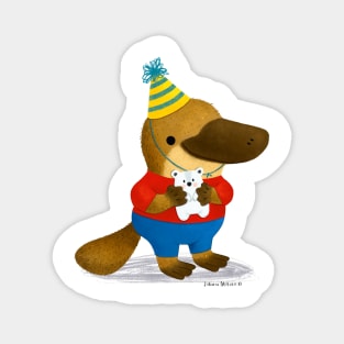 Platypus Birthday Magnet