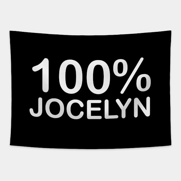 Jocelyn Name, wife birthday gifts from husband delivered tomorrow. Tapestry by BlackCricketdesign