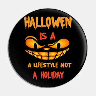 Vintage Design Halloween 2022 Art Pin